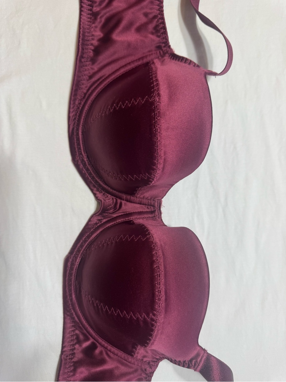 Panache Grace Balcony Bra Bordeaux 32E (UK) 32DDD (US) NWT